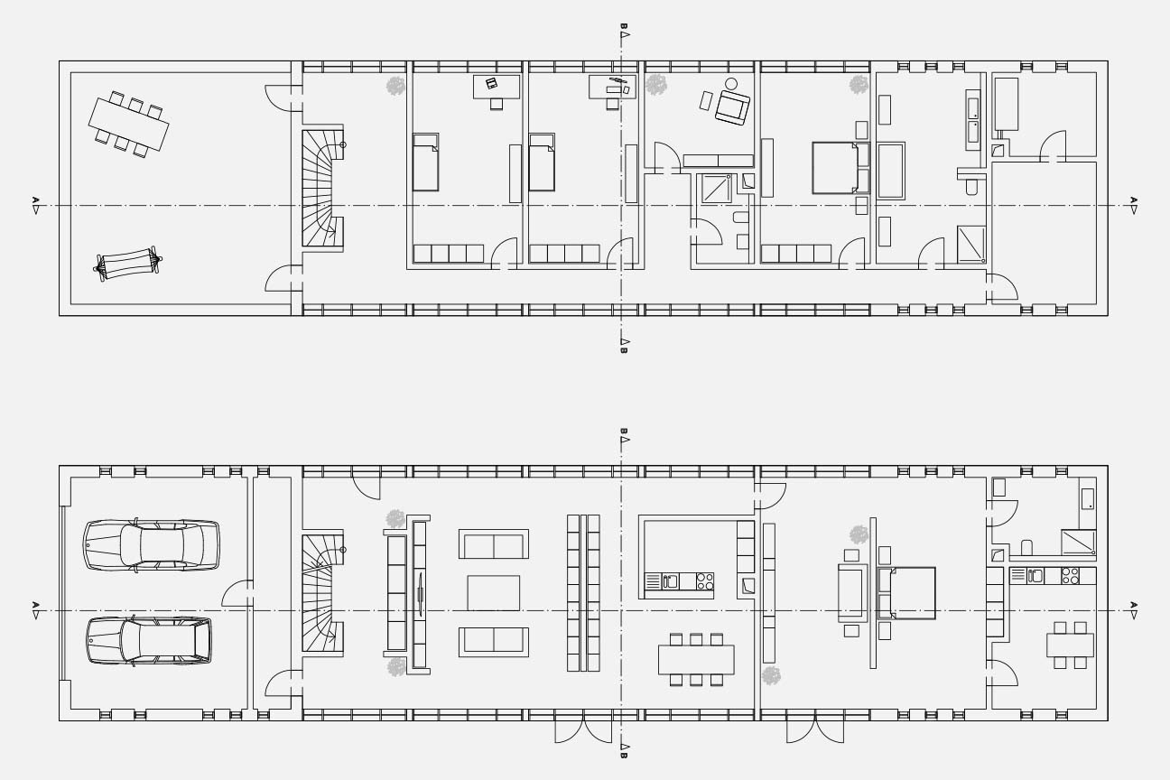 Grundrisse_Wohnhaus